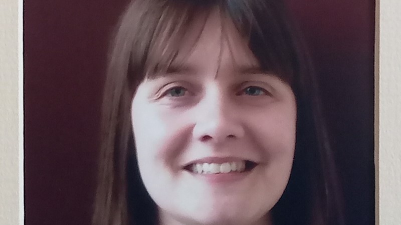 Mrs Laura Penman, a member of staff at Kelty Medical Practice.