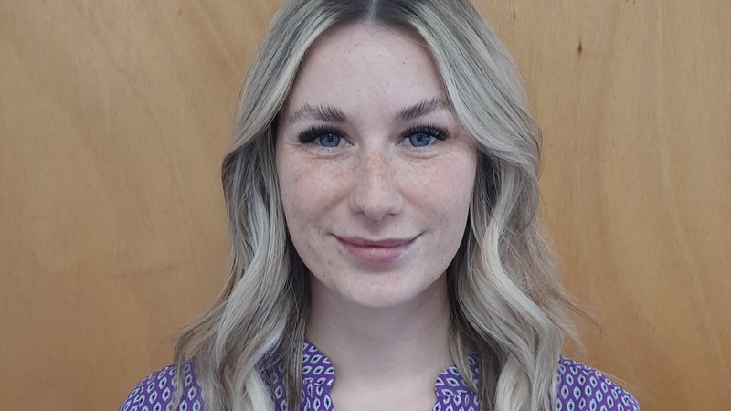 Miss Danielle Philip, a member of staff at Kelty Medical Practice.