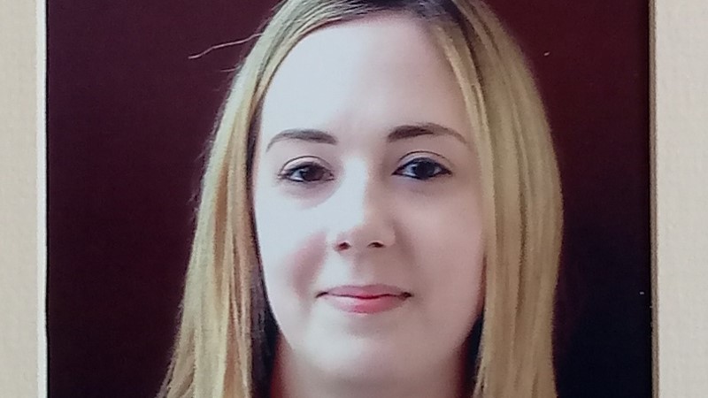 Miss Lauren Watson, a member of staff at Kelty Medical Practice.