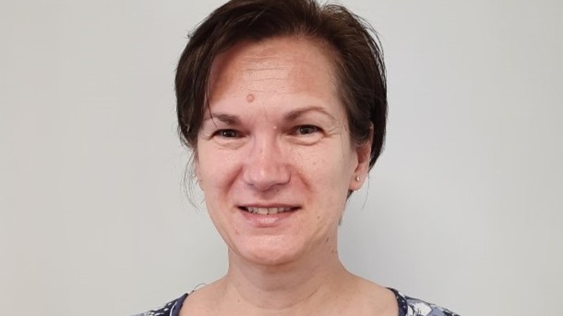 Mrs Erika Forrester, a member of staff at Kelty Medical Practice.